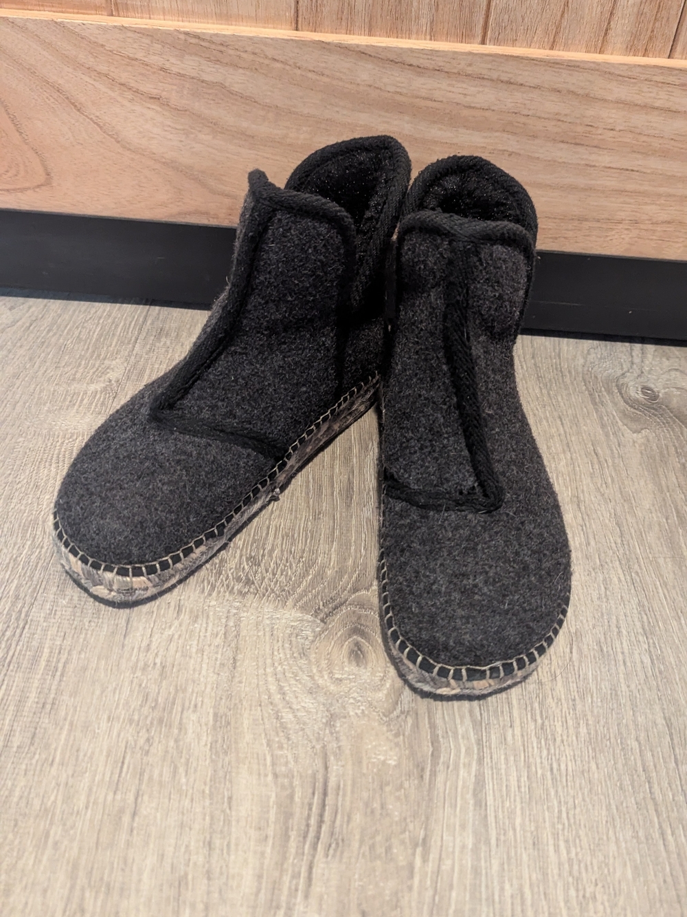 Toni Pons Espadrille Platform Bootie with Faux Fur Lining